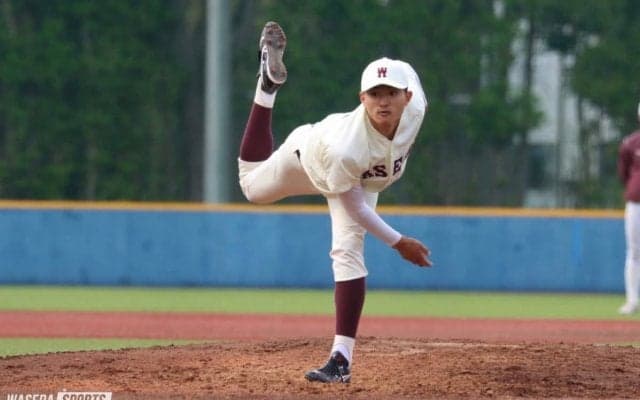 エース加藤が貫禄の投球　執念の引き分け／中央学院大戦