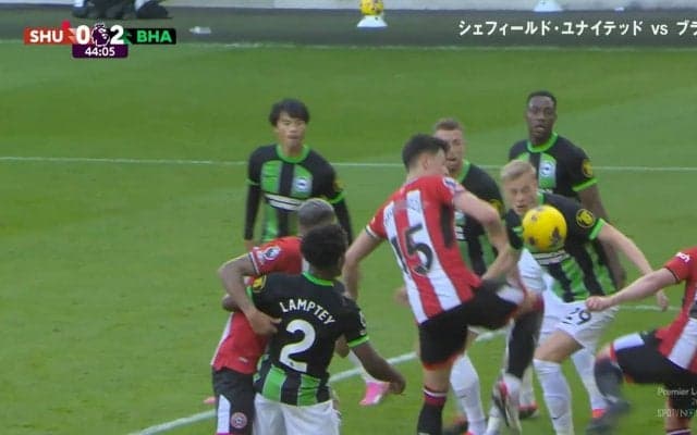 「誰か解説してくれ！」三笘薫の目の前で起きた不可解すぎる“ノーゴール”劇　「ハンドなん？」「オフサイド？」解説者も大混乱な謎VARの瞬間