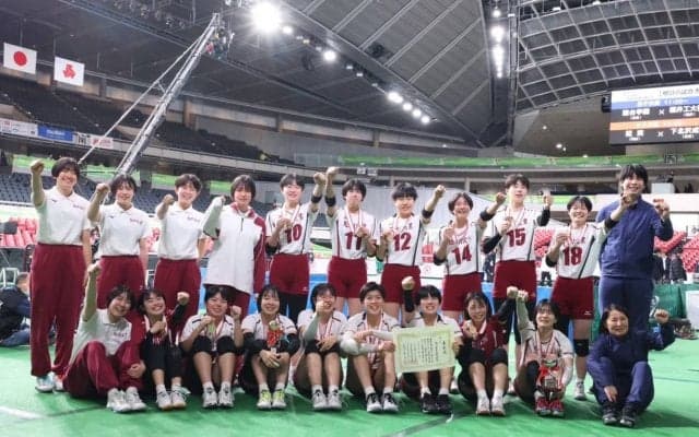 旭川実高（北海道）　凸凹チームが春高女子ベスト4 敗れた準決勝は「集大成のゲーム」【笠井季璃×岡本祐子監督対談①】