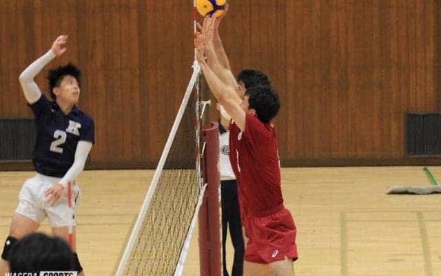 ３年ぶりの早関戦　危なげなくストレート勝利！