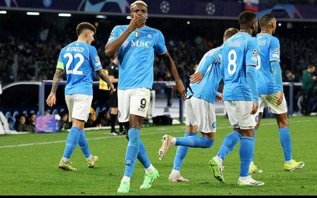 レーティング:ナポリ 1-1 バルセロナ【CL】