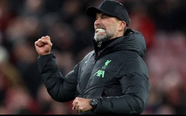 タイトル戦に弾みのプレミア3連勝にクロップ「ファンタスティックな夜」