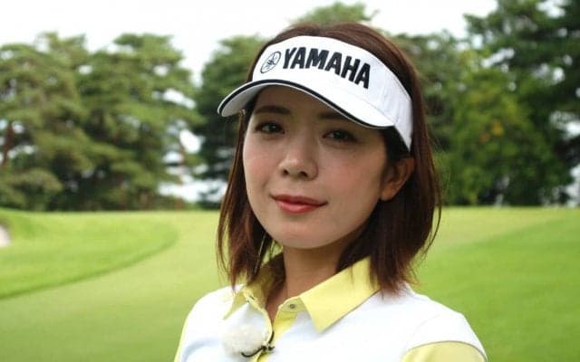中村香織、アプローチの「上げる」「転がす」はグリップ位置で調整