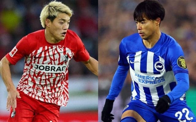 「眼福」「めっちゃくちゃカッコ良い!」三笘薫＆堂安律が川口春奈さんとプーマ『PUMA ONE-LINE』のキャンペーンで共演！