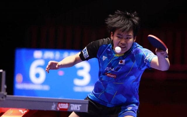 松島輝空が世界ランク1位の樊振東に“堂々プレー”も及ばず　3ゲーム連続デュースなど好ゲームを見せる【世界卓球】