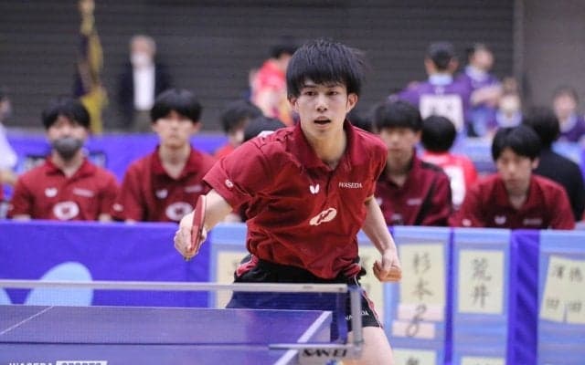 【連載】『令和５年度卒業記念特集』第17回　杉本和也／男子卓球