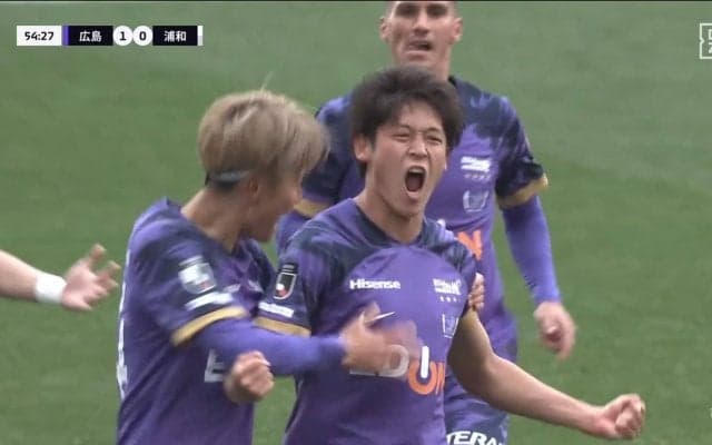 大橋祐紀、衝撃2発で広島デビュー！今季オープニングマッチ、2万7千人超のホームで浦和に完封勝利