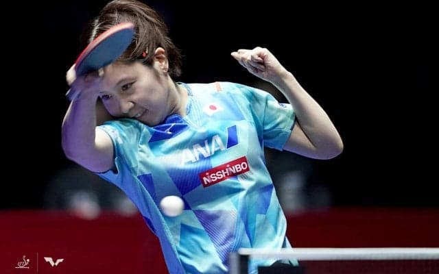 平野美宇が躍動、ストレートで銀メダル以上確定　日本女子が“五輪トリオ”で中国が待つ決勝へ【世界卓球】