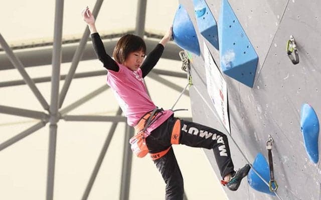 4連覇中の森秋彩、小武芽生が2つの完登で首位発進【リードジャパンカップ2024】