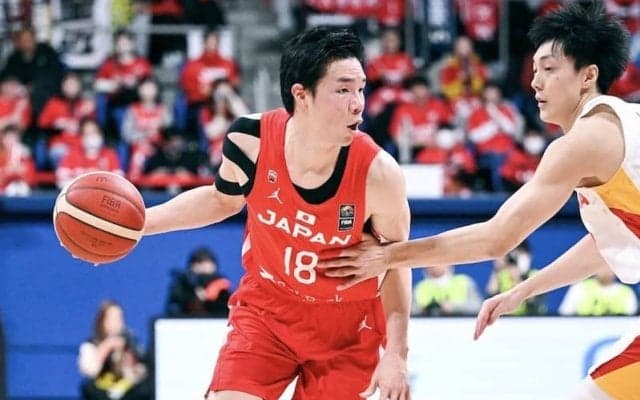 バスケ日本代表が中国に主要国際大会で88年ぶりの白星…馬場雄大が24得点の大爆発