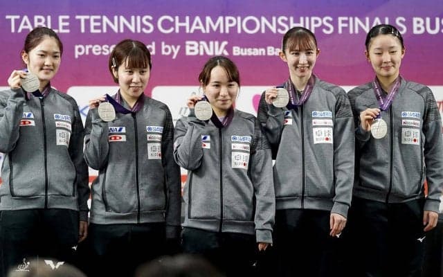 早田ひな、平野美宇が圧巻の中国勢撃破　15歳張本美和との最強トリオでパリ五輪でのリベンジ期待【世界卓球】