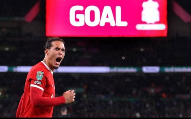 殊勲のファン・ダイク「アメージング。リバプール主将として初のトロフィーはファンのためにあるのだから楽しもう」