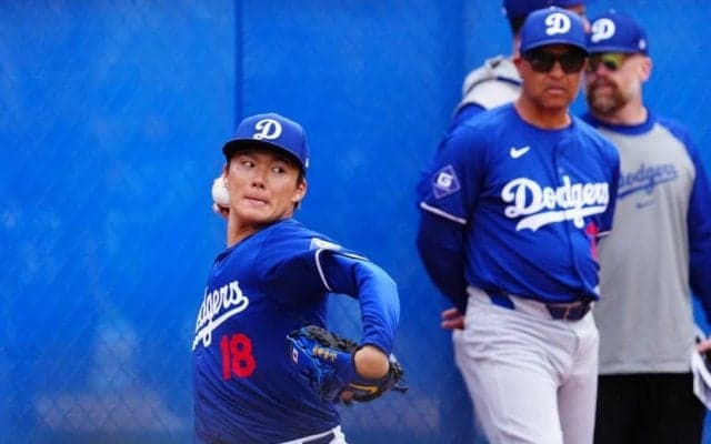 山本由伸の最終調整を指揮官称賛「ホッホーヤァ！」　29日OP戦デビュー決定