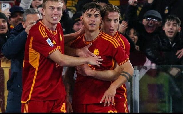 圧巻のトリプレッタ達成、ローマを勝利に導いたディバラは「これを本当に望んでいた」