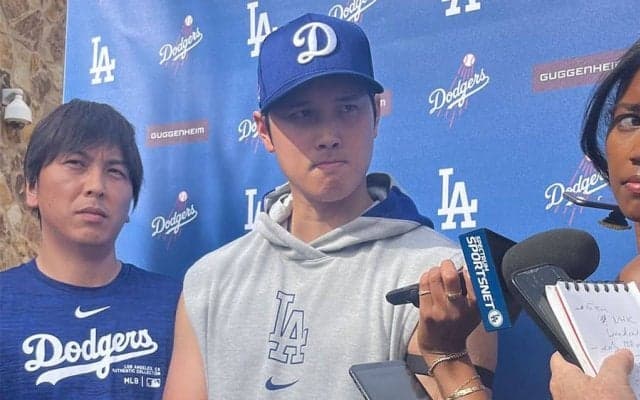 “HRデビュー”の大谷翔平、愛犬デコピンは「見てないんじゃないですか？」…一問一答