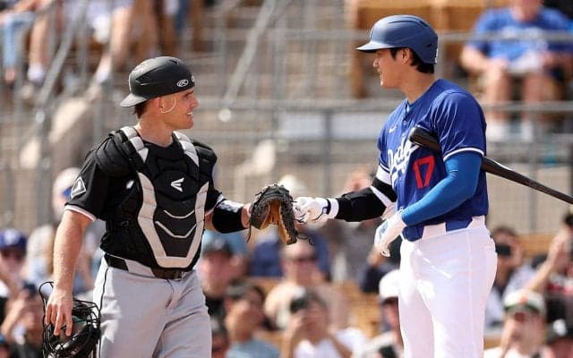 【MLB】「まじでグッときた」衝撃デビュー弾の大谷翔平、エ軍時代の“相棒”らとの交流にファン感涙「この瞬間が何より嬉しい」