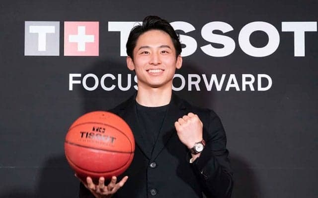 バスケ日本代表・河村勇輝が時計ブランド『TISSOT』のアンバサダー就任「夢や希望を与えられる存在になりたい」