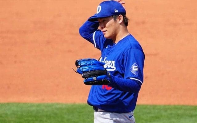 山本由伸、大谷翔平から「まずまずだな」　2回3K無失点、衝撃デビューも辛口評価