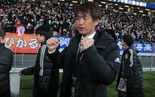 「世界一、金メダルを目指す」見事なパリ五輪行きを決めたなでしこ・池田太監督がシステム変更に「W杯後からストーリーは頭にあった」