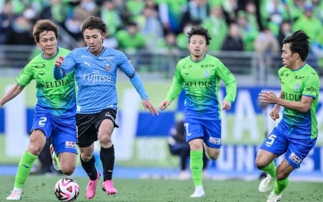 「これ、現地で見てて、終盤にシビれたプレー」Jリーグ公式が切り取り公開した川崎MFの湘南戦での“肝太プレー”が大絶賛！「これができるメンタリティって」と驚きの声