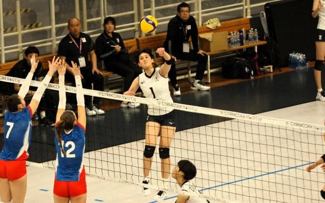 忠願寺莉桜がMVP 全中選抜女子がイタリアの国際大会で優勝 現地で石川祐希と対面も