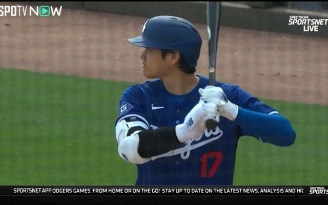 明日は自分で結婚祝福弾！？大谷翔平、2日に2度目の実戦出場 初戦はいきなり移籍1号