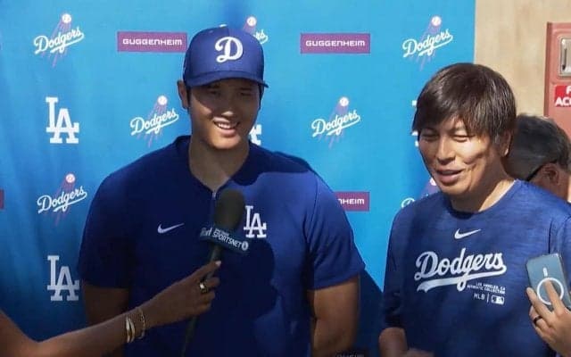 「あれ、なんでしたっけ…ごめん」究極の“癒し系通訳”水原一平氏、大谷翔平のコメント忘れてあたふた 周囲がドッと笑うほっこり空間