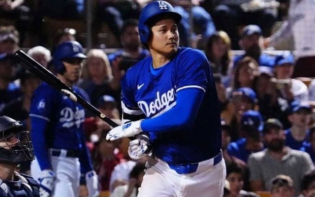 大谷翔平、結婚発表後“初安打”は右前適時打　元巨人右腕から快音…祝福打に球場歓声