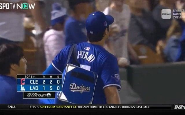 大谷翔平、前回は\"走って帰路\"もオープン戦2試合目は\"歩いて\"早上がり 場内からは大歓声