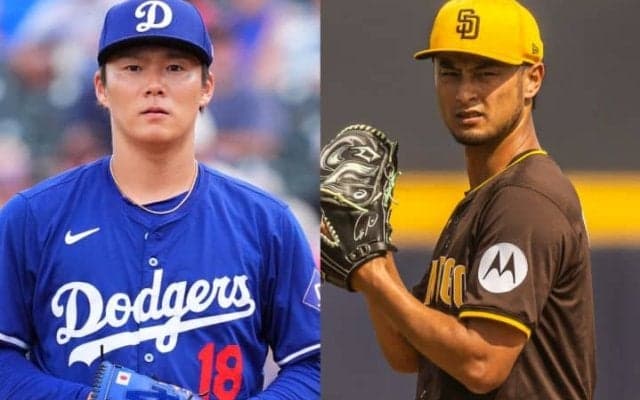 MLB開幕戦で「史上初」日本人投手の直接対決実現も　「山本由伸VSダルビッシュ有」の可能性に現地記者が言及