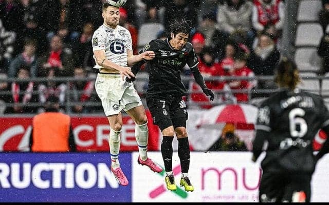 伊東純也はフル出場で中村敬斗は途中出場…S・ランスは主将痛恨ミスでリールに惜敗【リーグ・アン】