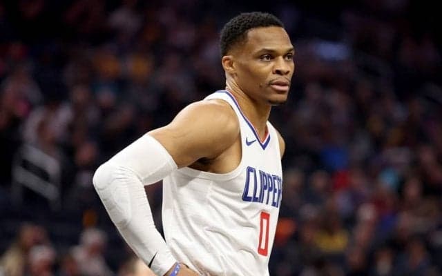 クリッパーズで今季フル出場していたラッセル・ウェストブルックが左手骨折で戦線離脱