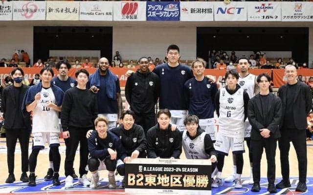 アルティーリ千葉が2年連続の東地区優勝を決める…新潟の猛追を振り切って16連勝