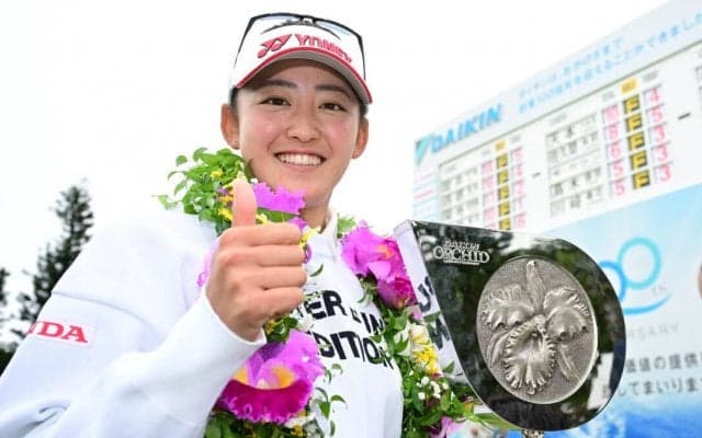 岩井千怜「新しい勝ち方」西郷真央とのデッドヒートを制しツアー5勝目