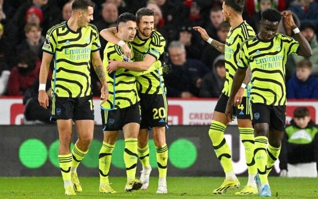 絶好調アーセナルが凄すぎる！ 直近7試合で31得点3失点、イングランド初のアウェイゲーム3試合連続5点差勝利の記録樹立