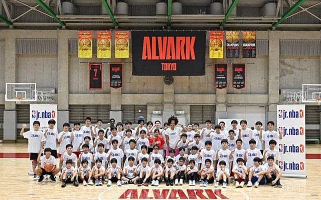 バスケの楽しさを伝える「Jr.NBAクリニック in 東京 powered by B.LEAGUE」開催