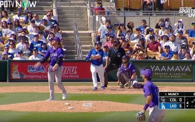 死球ぶつけられまくってブチギレた！？ 大谷翔平を好きすぎる“ドジャースの一発屋”・マンシーが美しい弾道を描く豪快すぎるホームランを炸裂した瞬間