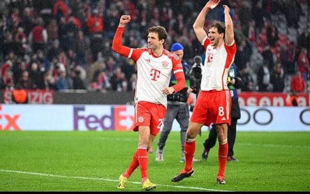 レーティング:バイエルン 3-0 ラツィオ【CL】