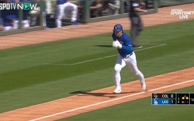 陸上選手でも全然いける 大谷翔平、タッチアップからの激走「よーい、どん！」から超加速 高まる史上6人目「40本塁打・40盗塁」への期待