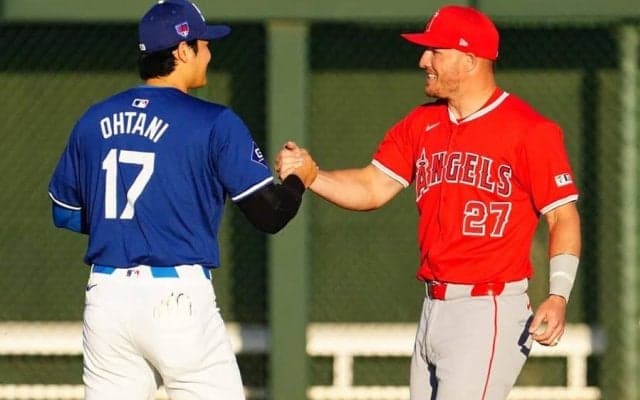 「2人の間には愛しかない」大谷＆トラウトの“熱いハグ”　米メディア伝えた再会の瞬間