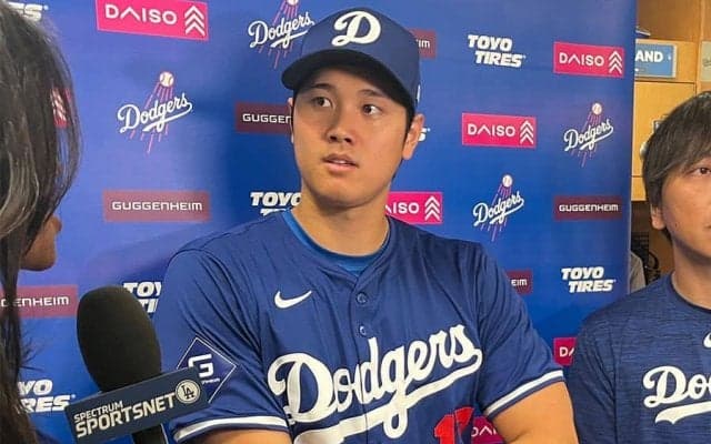 大谷翔平、古巣と対戦も「変な感じはない」　山本由伸を「気にかけてない」…一問一答