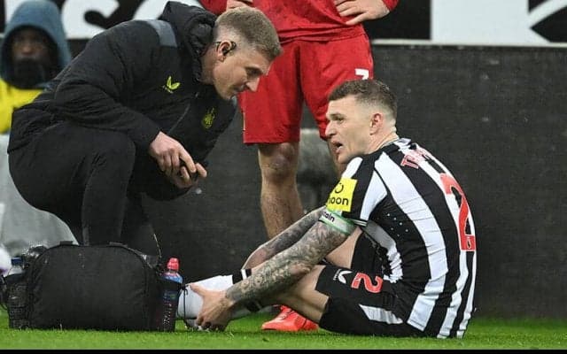 負傷者に苦しみ続けるニューカッスル…トリッピアーがふくらはぎ負傷で数試合を欠場へ