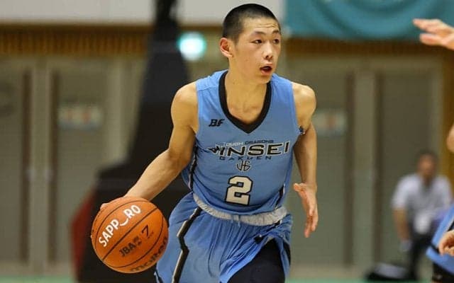 尽誠学園の金山颯がプロの舞台へ…特別指定選手として香川ファイブアローズに加入