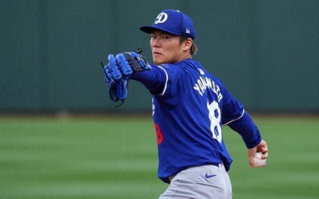 山本由伸、実戦2戦目はほろ苦マウンドに 大谷翔平との初コンビも3回6安打5失点、4奪三振も3四球「ダメなところが多かった」