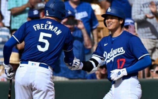 一塁からのタッチアップに脱帽 名手フリーマンが語った大谷翔平の“凄み”「あまり話題にはならないと思うけど、素晴らしい」