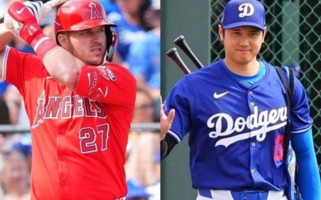 大谷翔平に駆け寄ったトラウトに賛辞の嵐！ 熱き友情に米メディアも感嘆「彼は依然として気品の象徴だ」