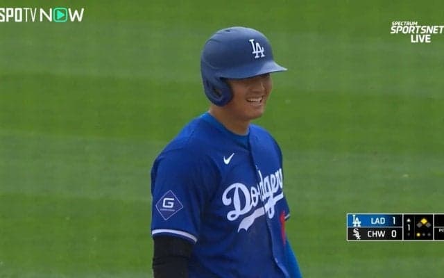 「大谷なら50-50だろ」大谷翔平、オープン戦で今季初盗塁は切れ味抜群 加速力アップはキャンプ＆自主トレの成果か“リミッター解除”の爆速