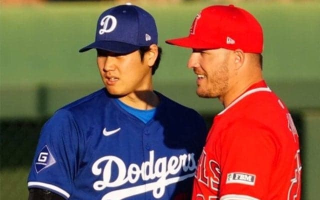 大谷翔平とトラウトに「どうなるか想像して」　笑顔の再会も…SNSに溢れた“まさか”の声
