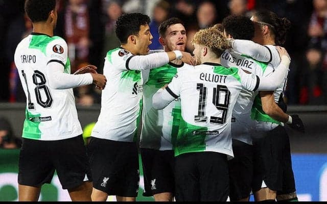 遠藤航フル出場のリバプールが善戦チェコ王者に格の違い見せつける5発先勝！　サラーも復帰で週末シティ戦へ弾み【EL】