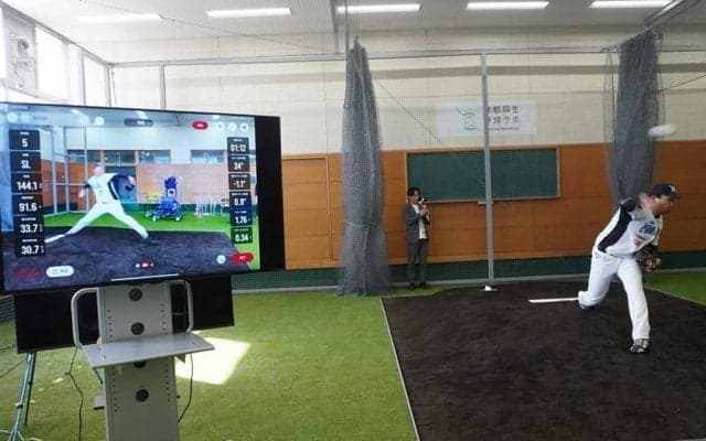 閉校になった母校から「練習改革」発信　後押し1000万円…球都に誕生の“最新鋭ラボ”